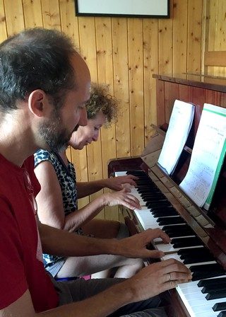 Cours Piano jazz ~ G.O., Colonie de vacances Ulysséo, Cours piano