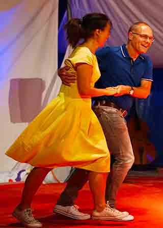 Cours Rock and Roll, Colonie de vacances Ulysséo, Danse de salon en couple